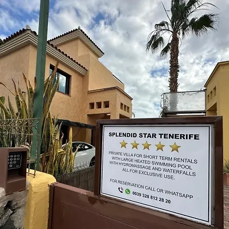 Splendid Star Tenerife Jacuzzi Pool فيلة